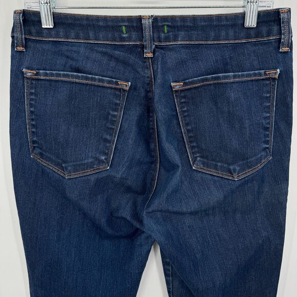 J BRAND Bardot Pencil Leg Dark Wash Skinny Straight Jeans Size 30 - Picture 4 of 8